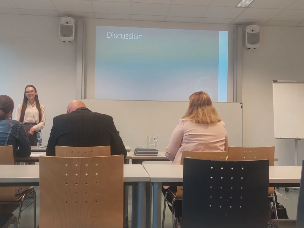 Die Diskussionsrunde am Schluss