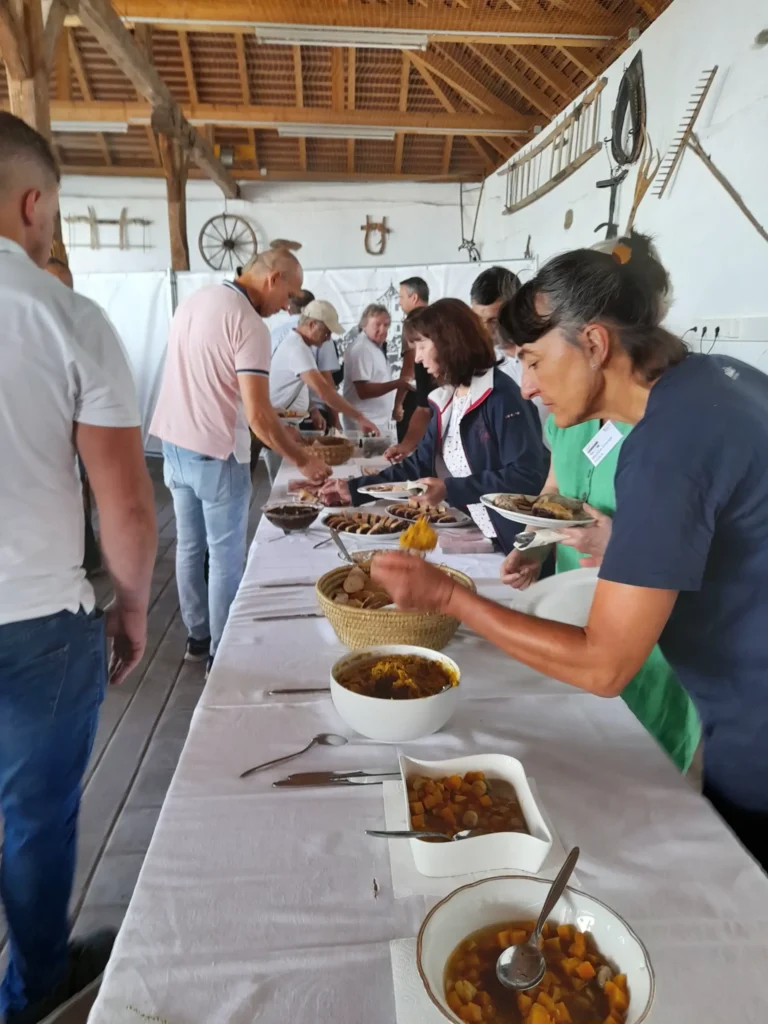 Das Buffet ist eröffnet