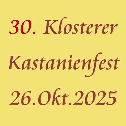 Klosterer Kastanienfest