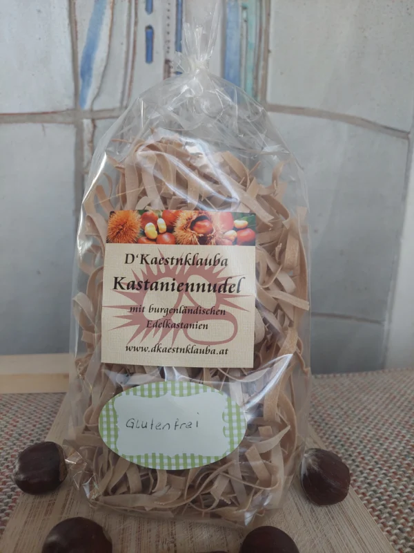 Kastaniennudeln glutenfrei