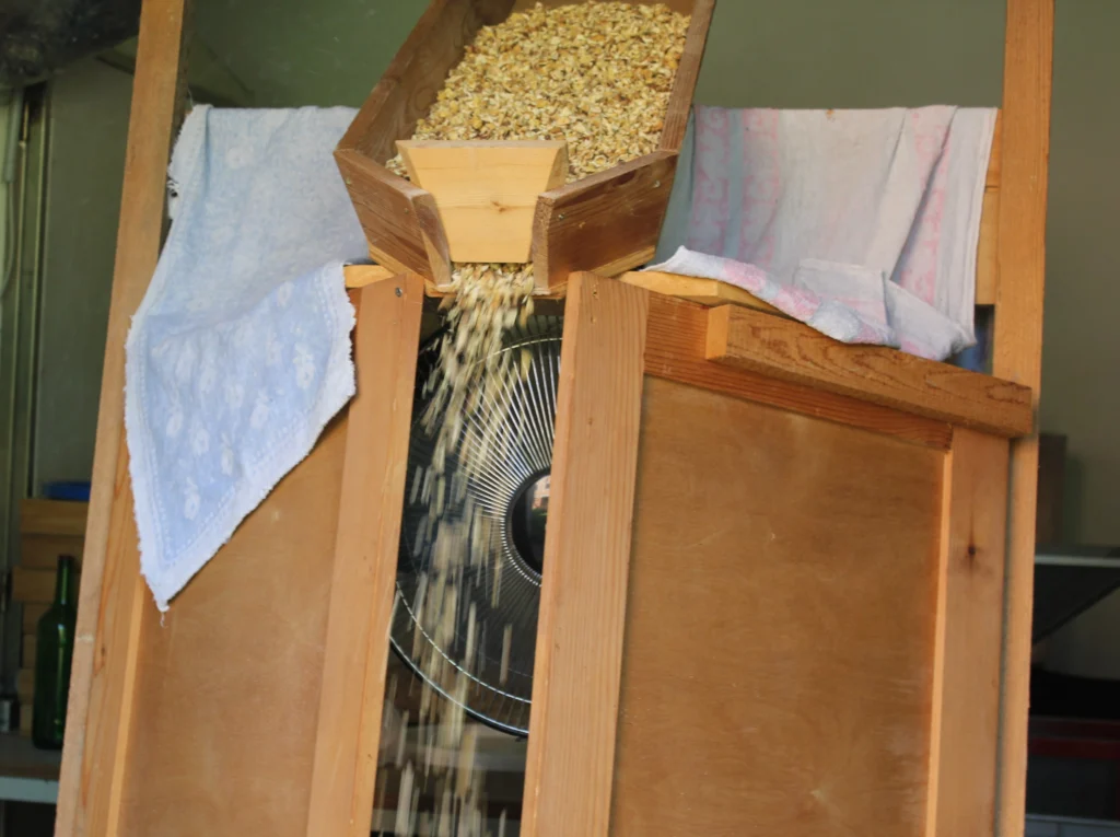 Zwischenschalen wegblasen